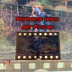 Pennywise IT Horror Wall Art Picture!